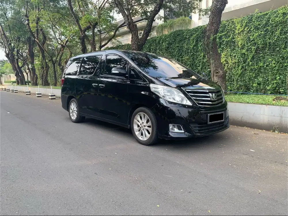 BU NIK 2014 Toyota Alphard CBU Sunroof Captain Seat Japan