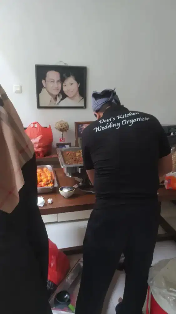 Sewa peralatan catring  paket buffet mini = acara keluarga