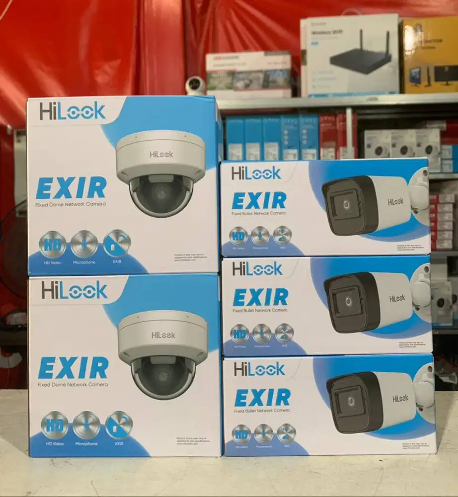 CAMERA IP HILOOK 2MP/ IPC-B121HE-UC IP CAM HILOOK OUTDOOR