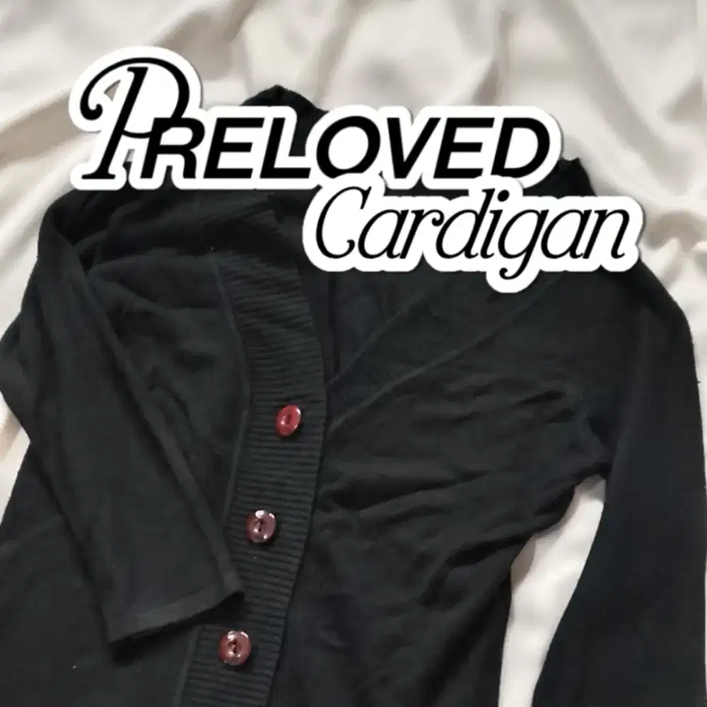 PRELOVED Cardigan Hitam