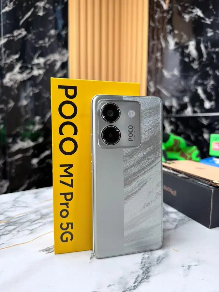 Poco m7pro 5G 8/256Gb garansi 1th