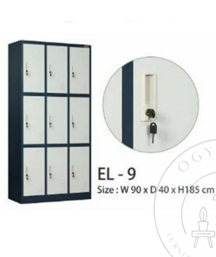 PROMO LOKER BESI 9 PINTU SALE TERMURAH TERLARIS GRATIS ANTAR