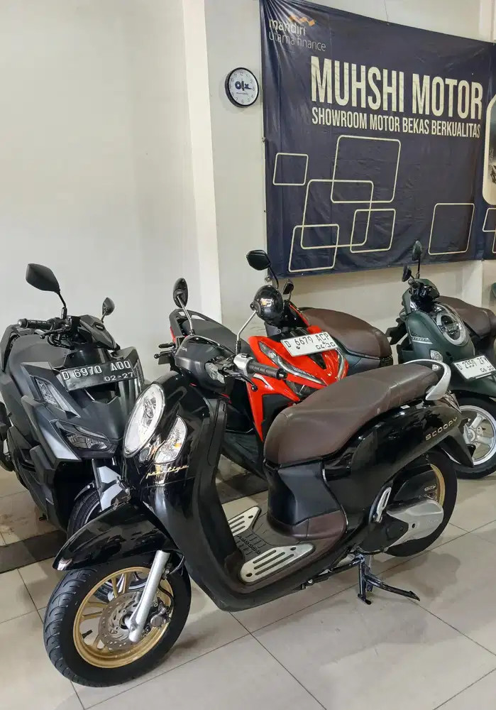 ALL NEW SCOOPY PRESTIGE KEYLESS 2021, SEPERTI BARU, MUHSHI MOTOR.