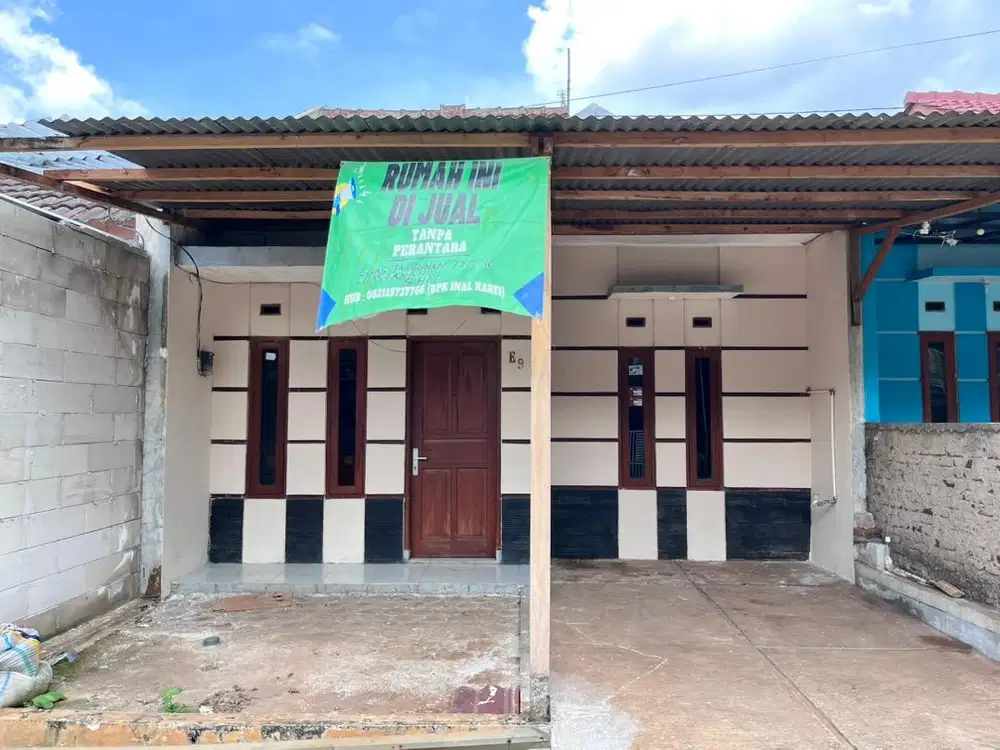 DIJUAL RUMAH SIAP HUNI KOMPLEK CLUSTER CIILEUNYI KAB BANDUNG