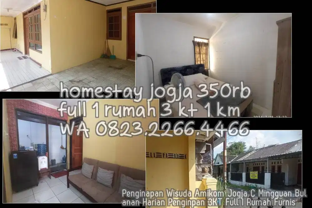Penginapan Wisuda Amikom Jogja C Mingguan Bulanan Harian Penginpan 3KT