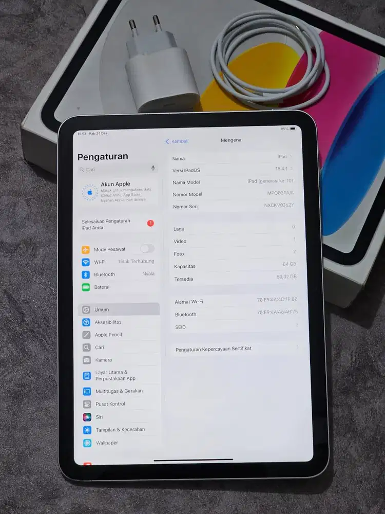 Ipad Gen 10 64gb Wifi