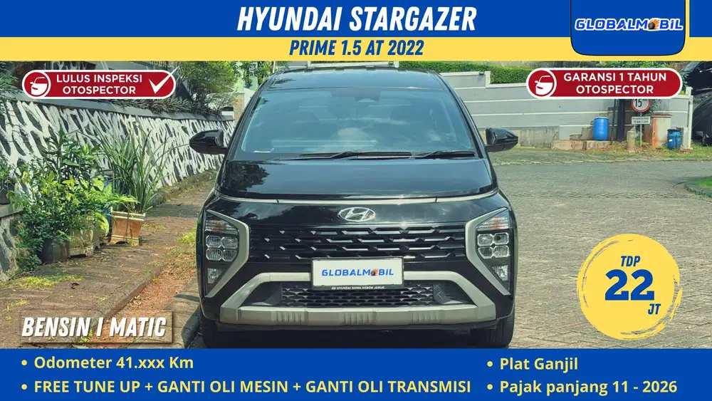 Hyundai Stargazer Prime 2022 Matic | Kredit DP 22 Juta