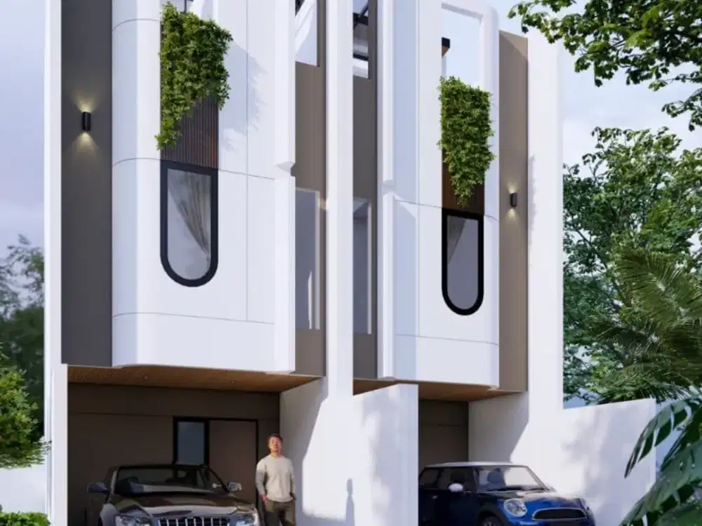 DiJual Rumah Baru Akses Mudah  Lokasi Nyaman Strategis di Tengah Kota Jakarta Utan Kayu Matraman Jakarta Timur