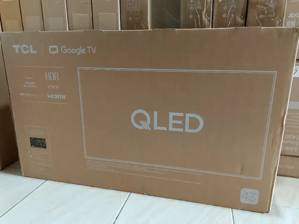 TCL QLED google tv 43 inch 43V51C