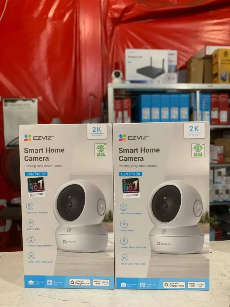 Ezviz H6c Pro 2K 3MP Smart Wifi Pan Tilt IP Camera CCTV Indoor Wireles