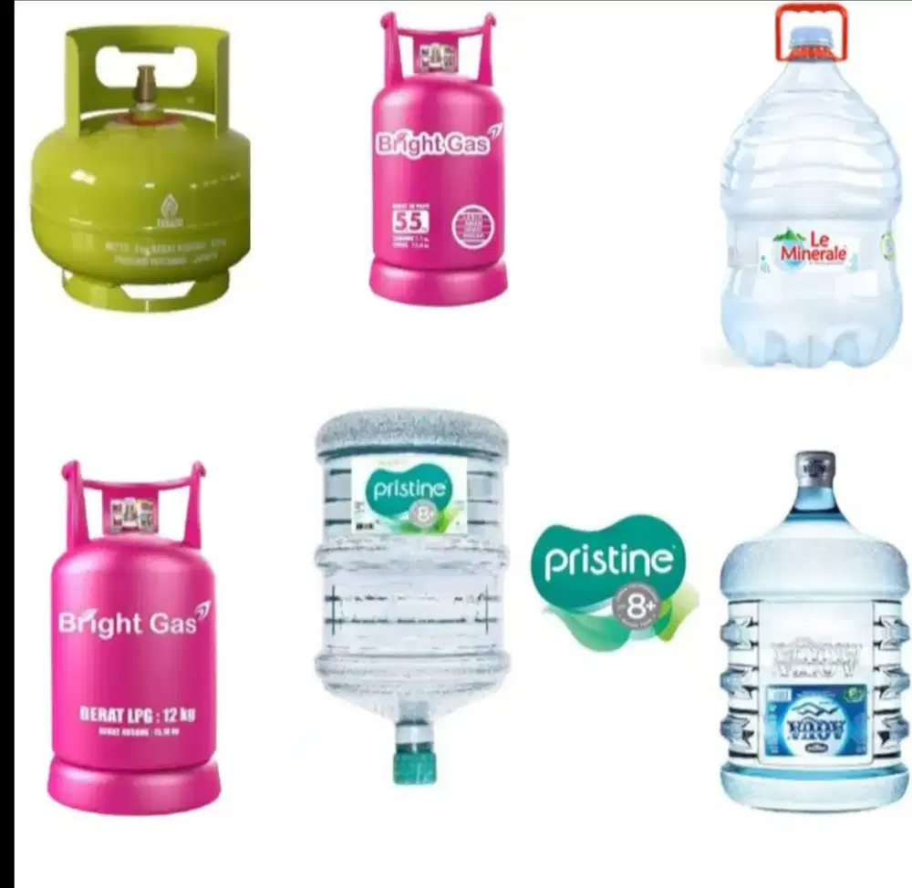 Dicari marketing Gas & Aqua galon