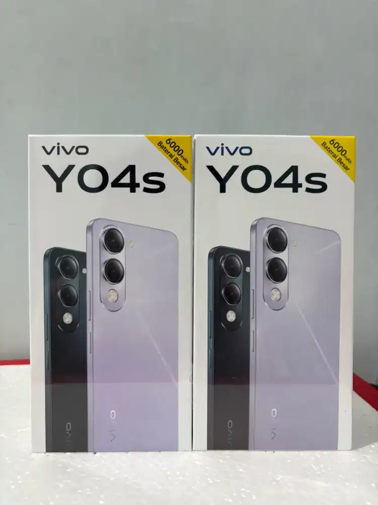 Vivo y04s 4/128gb kondisi baru