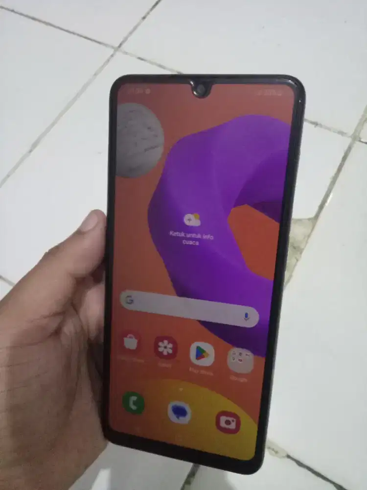 Samsung m22 ram 6/128 (resmi)