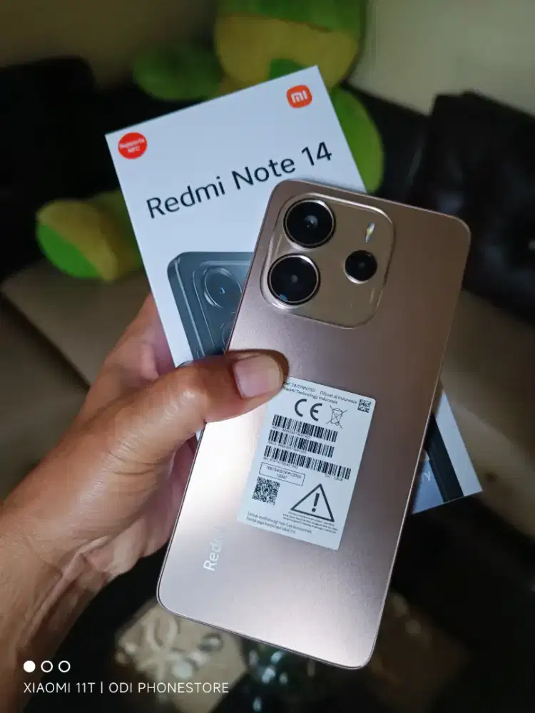 Xiaomi note 14 4g 8/128 mulus seperti baru dan lengkap semua