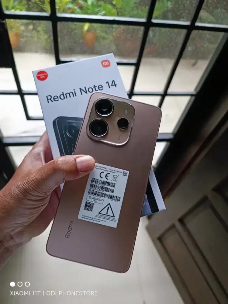 Xiaomi note 14 4g 8/128 mulus seperti baru dan lengkap
