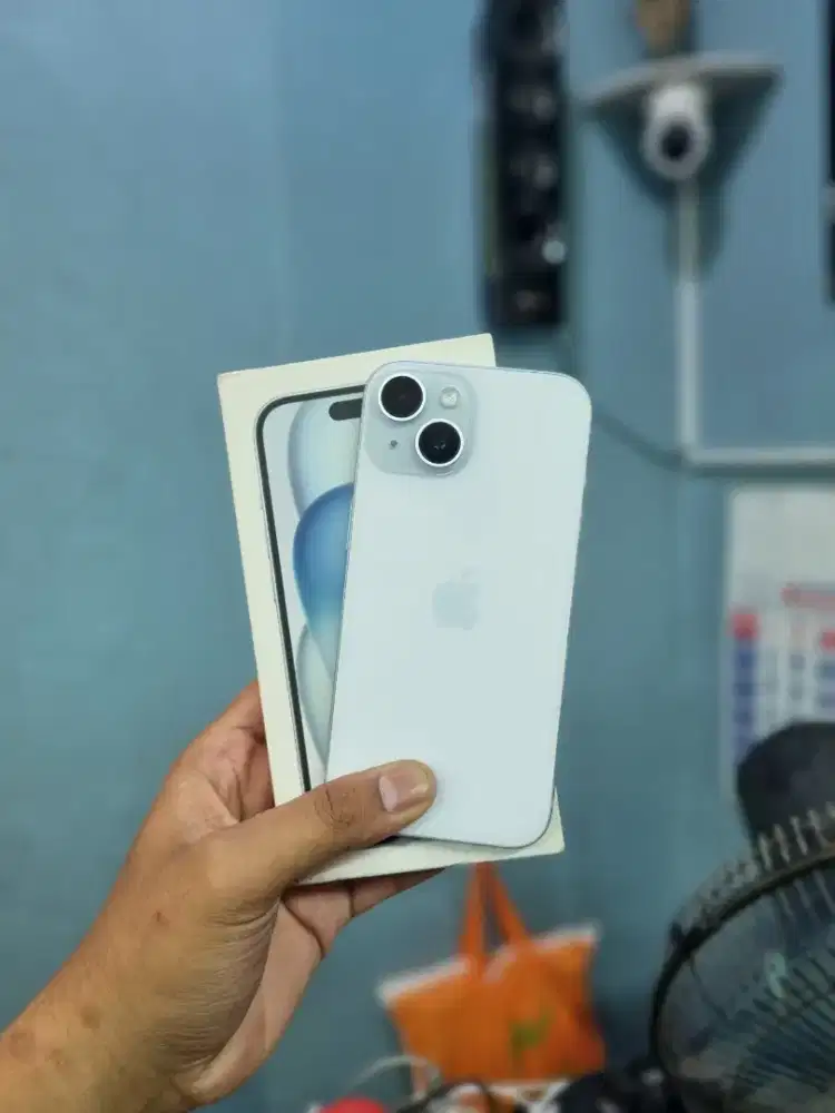 IPhone 15 128GB Ibox Second Fullset 100%