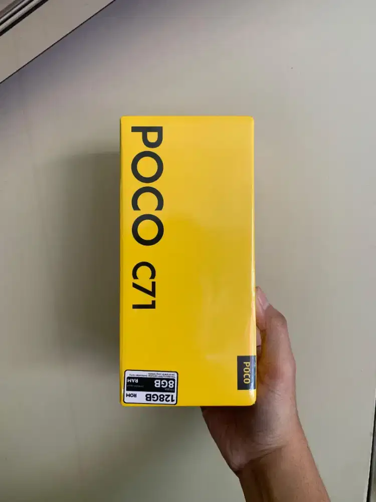 POCO C71 RAM 4/128 GB (BARU, GARANSI RESMI)