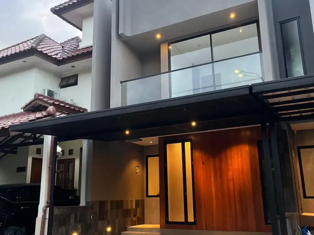 Dijual Rumah Modern Kontemporer 3 Lt Di Bali View Cirendeu (dkt Mrt Lebak Bulus )