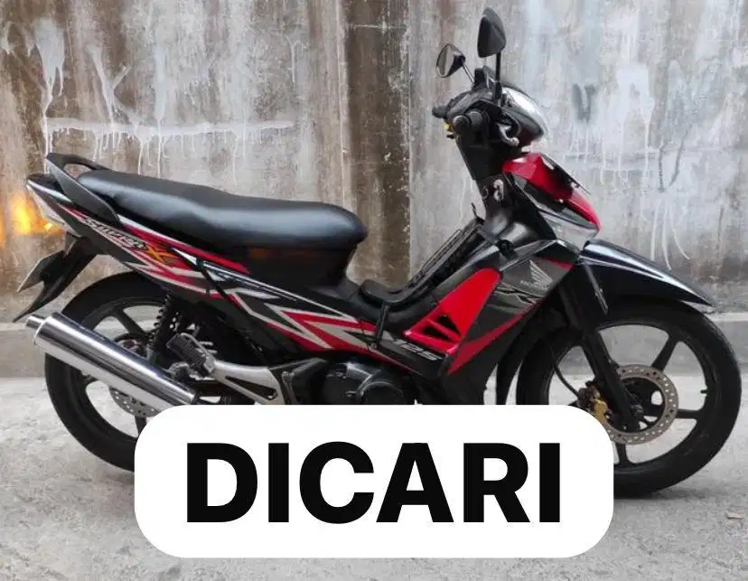 Di Cari Supra X 125 Double Disk DD Tahun 2009 Ke Atas Supra X 2011