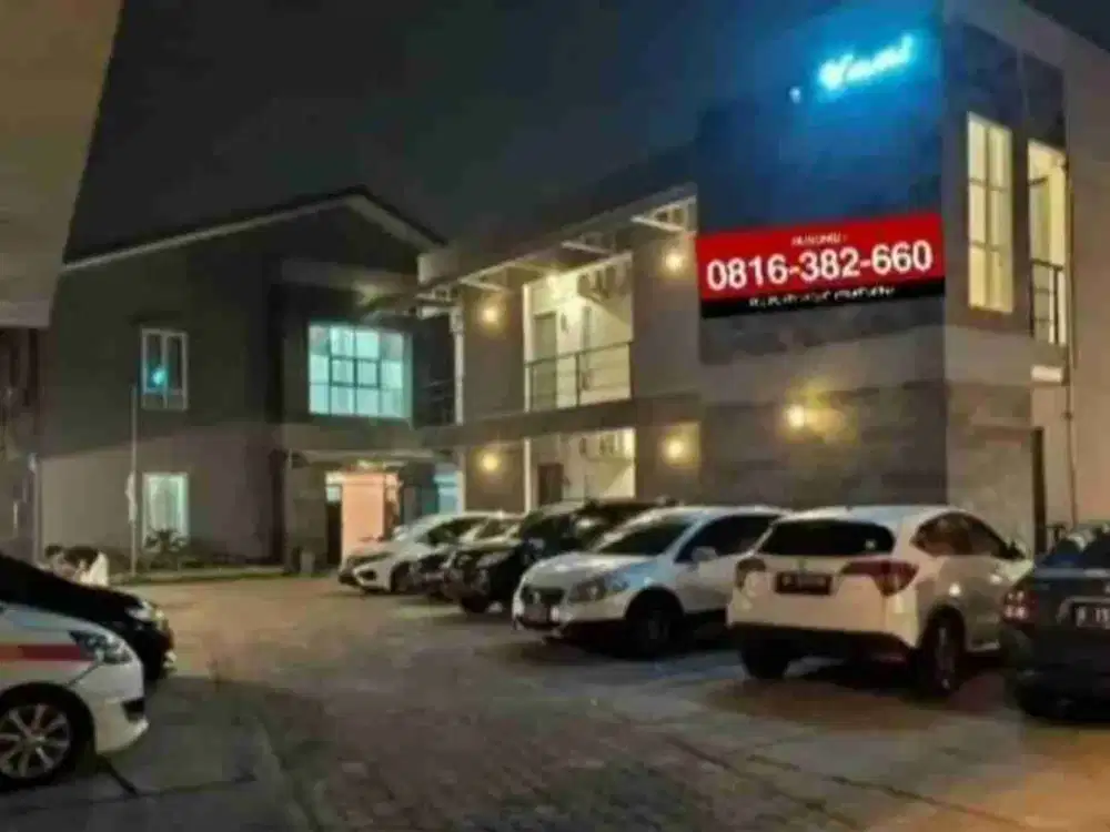Dijual Kost Mewah 36 Kamar + Parkir di Jln Madang Palembang