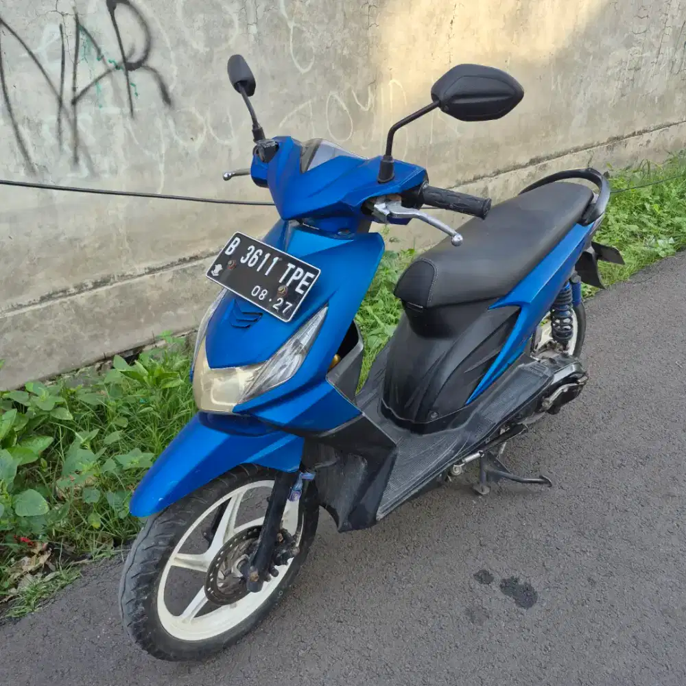 HONDA BEAT KARBU 2021 BIRU | SECOND BEKAS SURAT LENGKAP