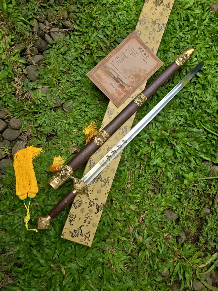 Pedang china wushu taichi Fushou Lingjian chinesse sword mrswordman