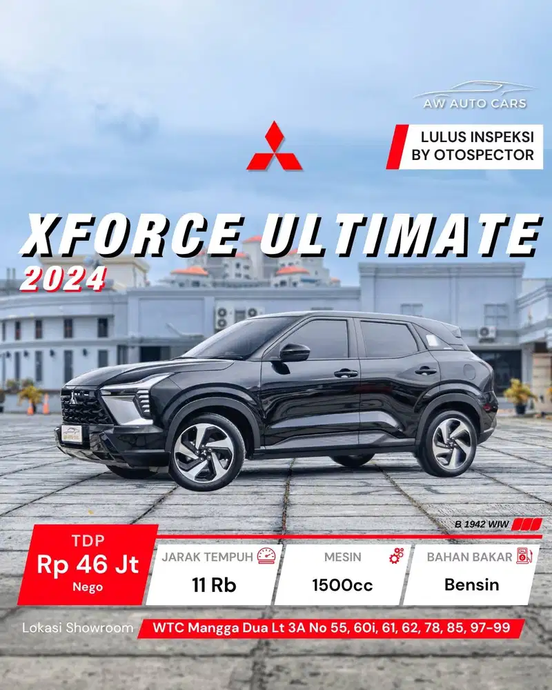 [LOW KM] Mitsubishi XForce Ultimate 2024 X-Force 2025