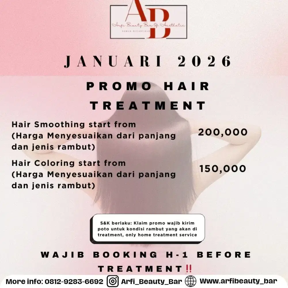 Jasa perawatan rambut & wajah