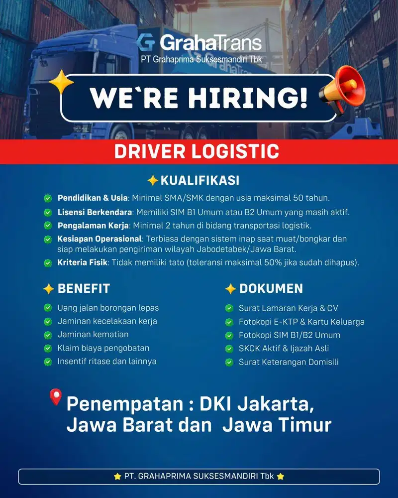 DRIVER LOGISTIC