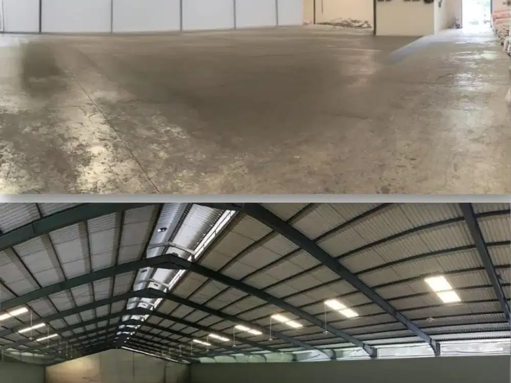 DISEWAKAN CEPAT GUDANG STANDALONE 3200M2 AKSES KONTAINER 40FT