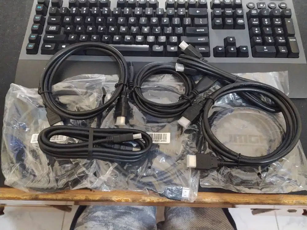 Kabel HDMI Cabutan Bawaan TV Monitor STB Samsung LG Sony Toshiba