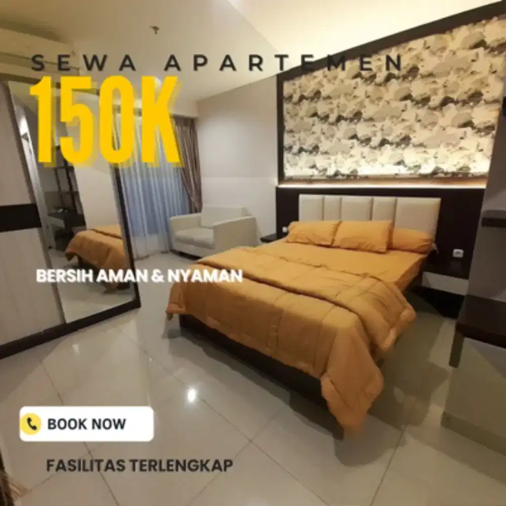 Sewa apartemen Harian Jakarta selatan Kalibata City Termurah