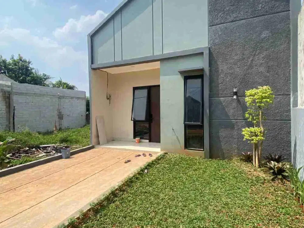 Perumahan Cinangka Depok Dijual cluster murah KPR Nego strategis 499jutaan