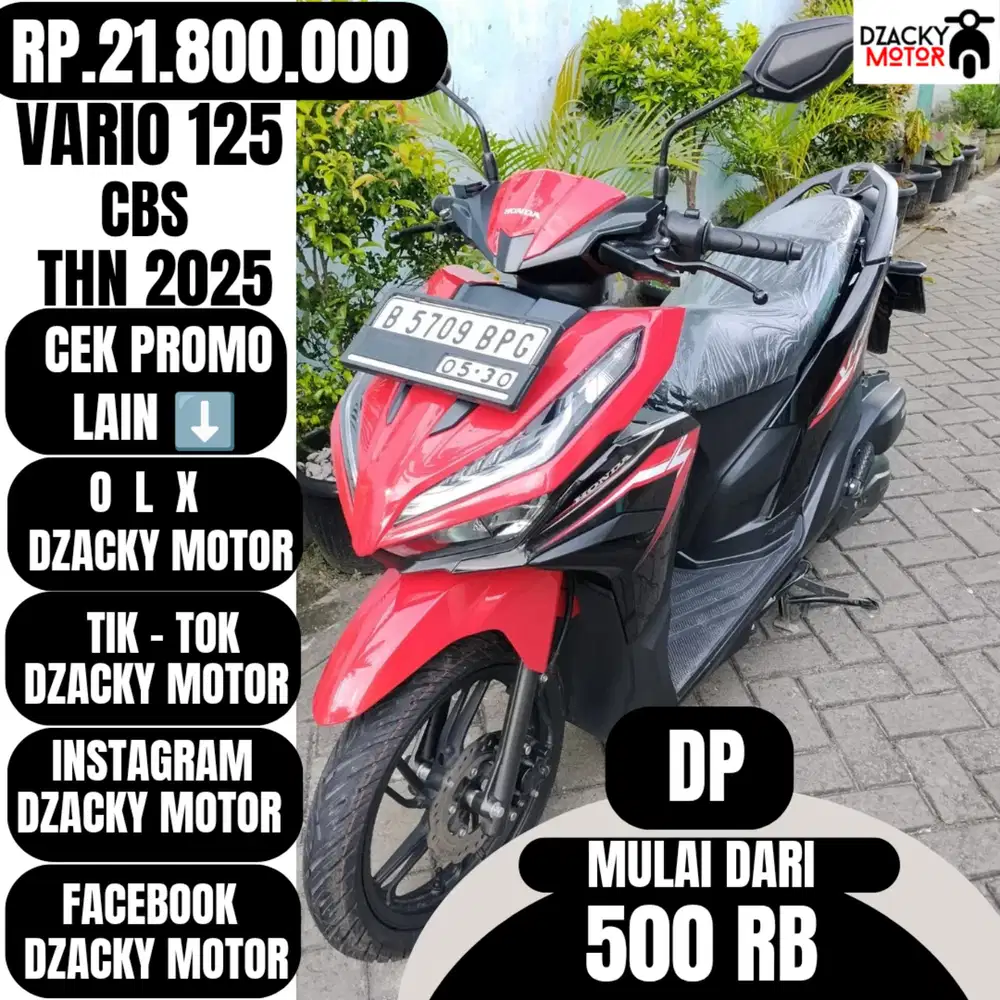 VARIO 125 CBS THN 2025 SECOND LIKE NEW