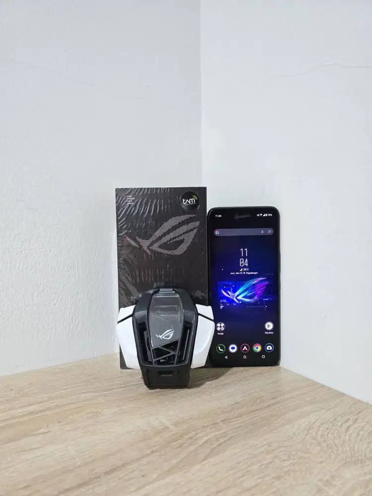 Asus ROG Phone 6 5G 8/256 Ex Resmi + Aeroactive Cooler 8GB 256GB