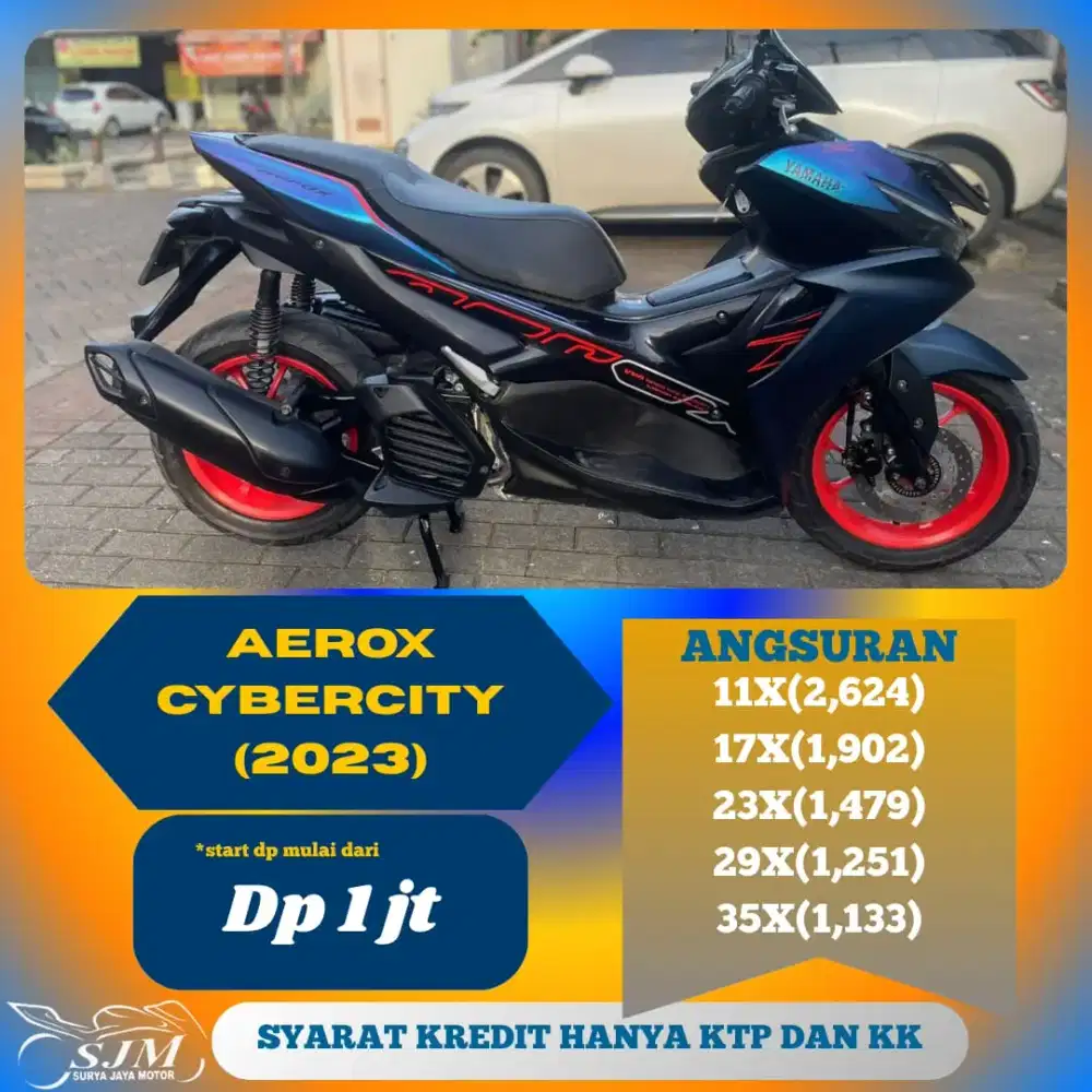 YAMAHA AEROX CYBERCITY 2023 SUPER TERAWAT
