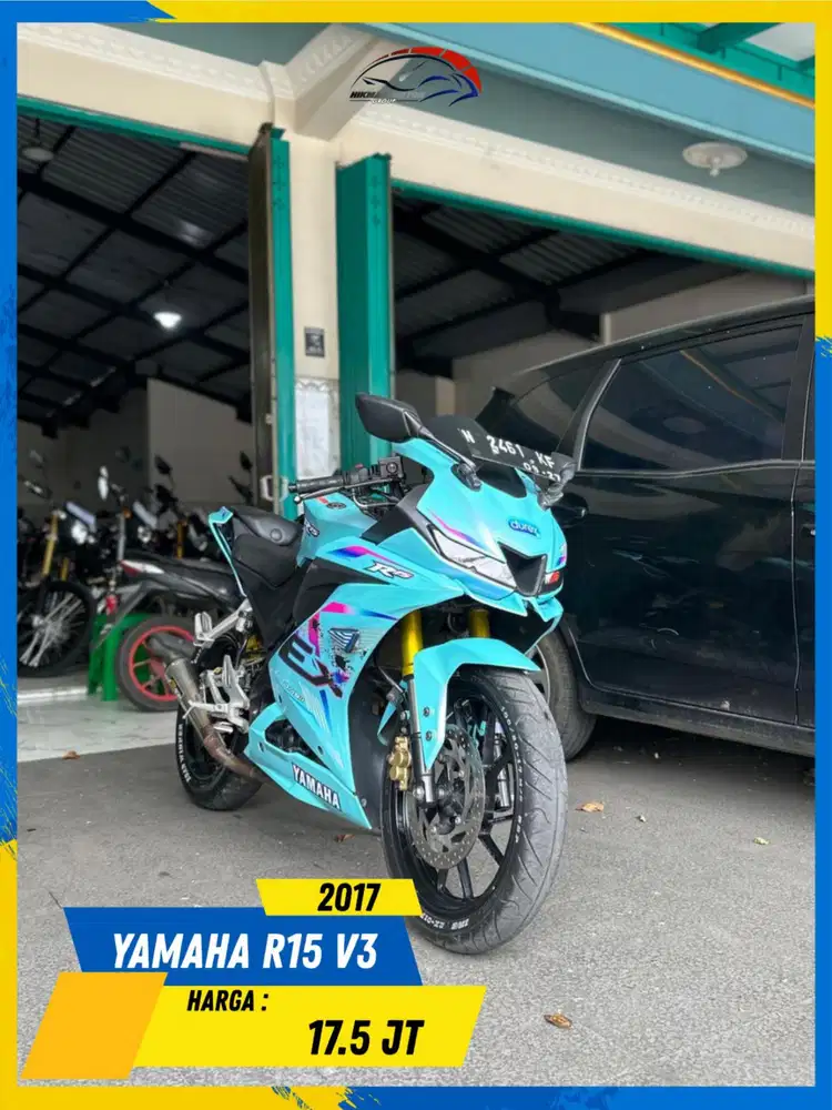 YAMAHA R15 V3 2017 NDANG SATSET MASZEHH HIKMAH MOTOR KEPUH MALANG