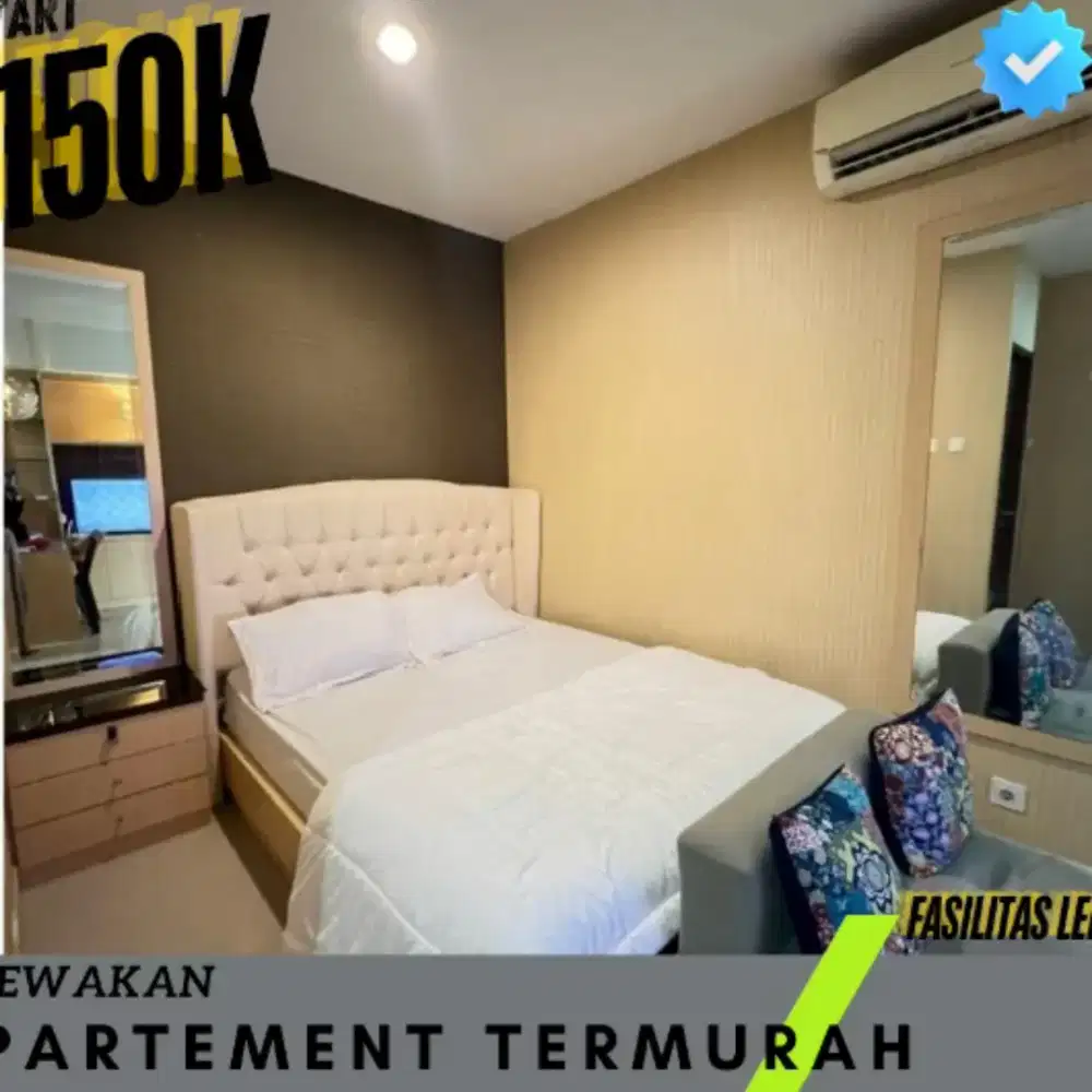 Sewa apartemen Kalibata City Jakarta Selatan Harian/Transit Termurah