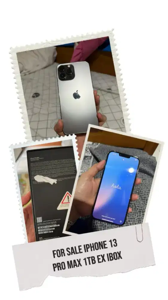 Iphone 13 pro max 1TB Ex IBOX
