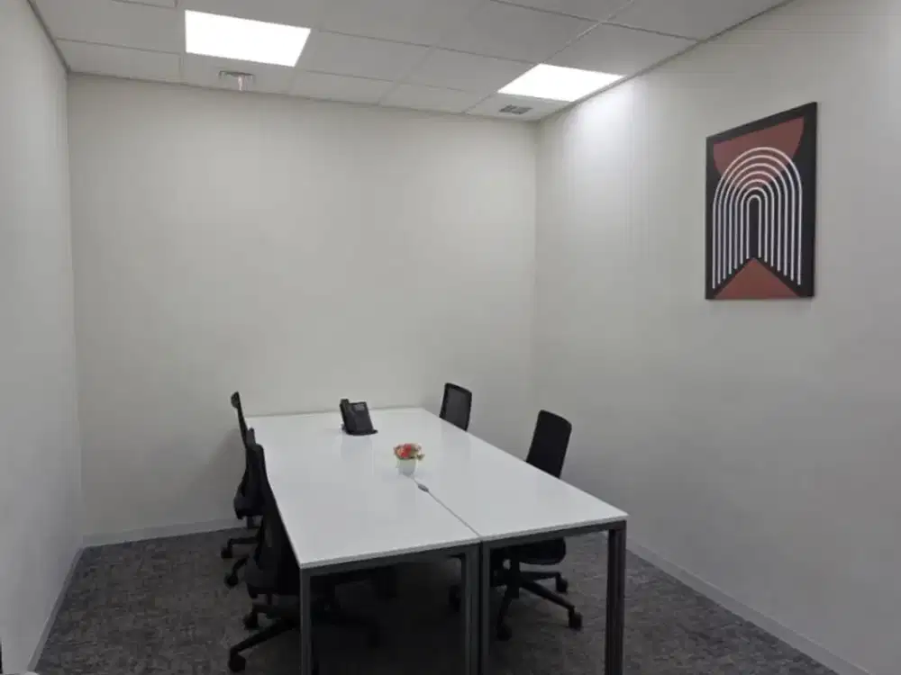 Kantor Unit Furnished 4 Pax Di Kensington Kelapa Gading Jakarta Utara