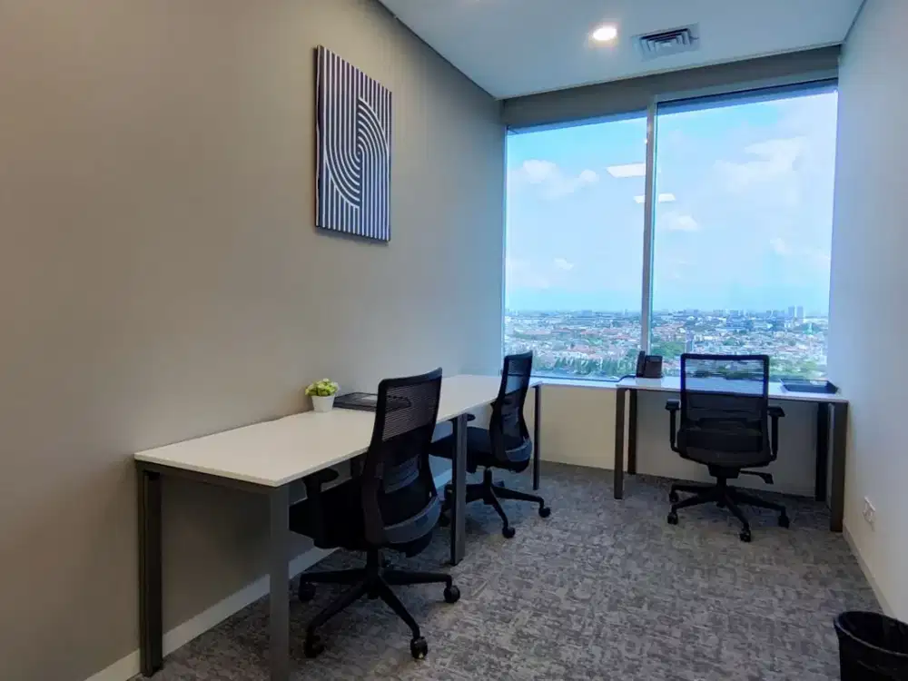 Kantor Unit Furnished 6 Pax Di Kensington Kelapa Gading Jakarta Utara