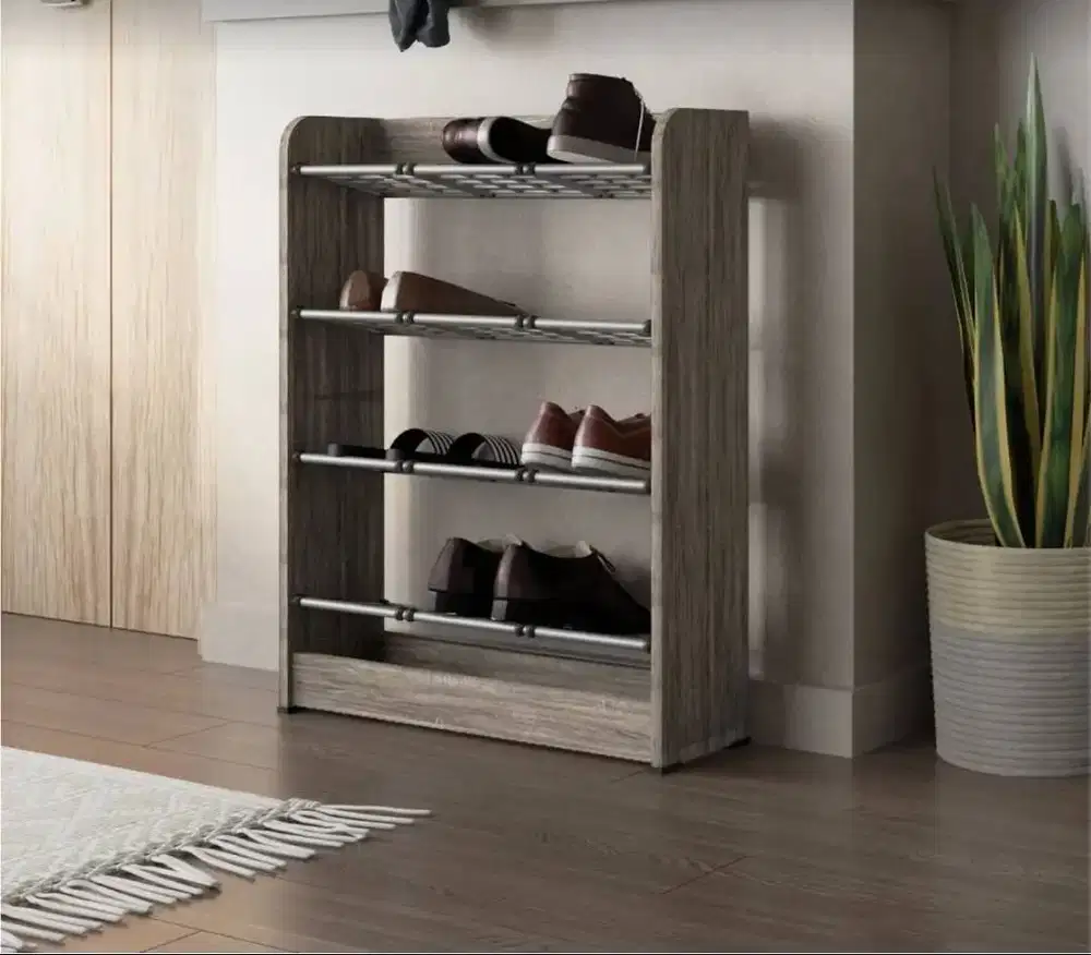 Rak Sepatu 4 Tingkat  Pacific Oak