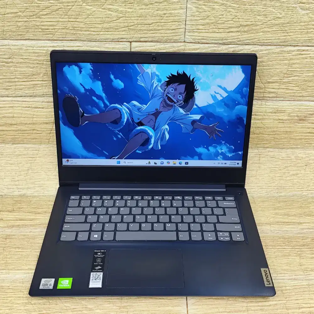 Laptop 2nd Lenovo Ideapad Slim 3 Core I5-1035G1 RAM8GB SSD 256GB MX330