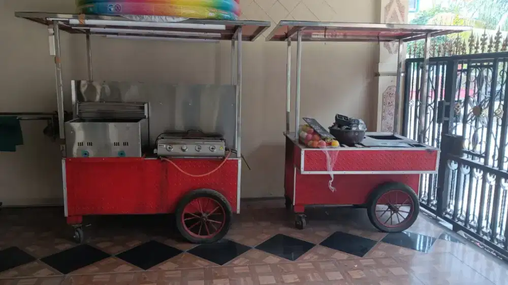 Jual gerobak besi untuk usaha