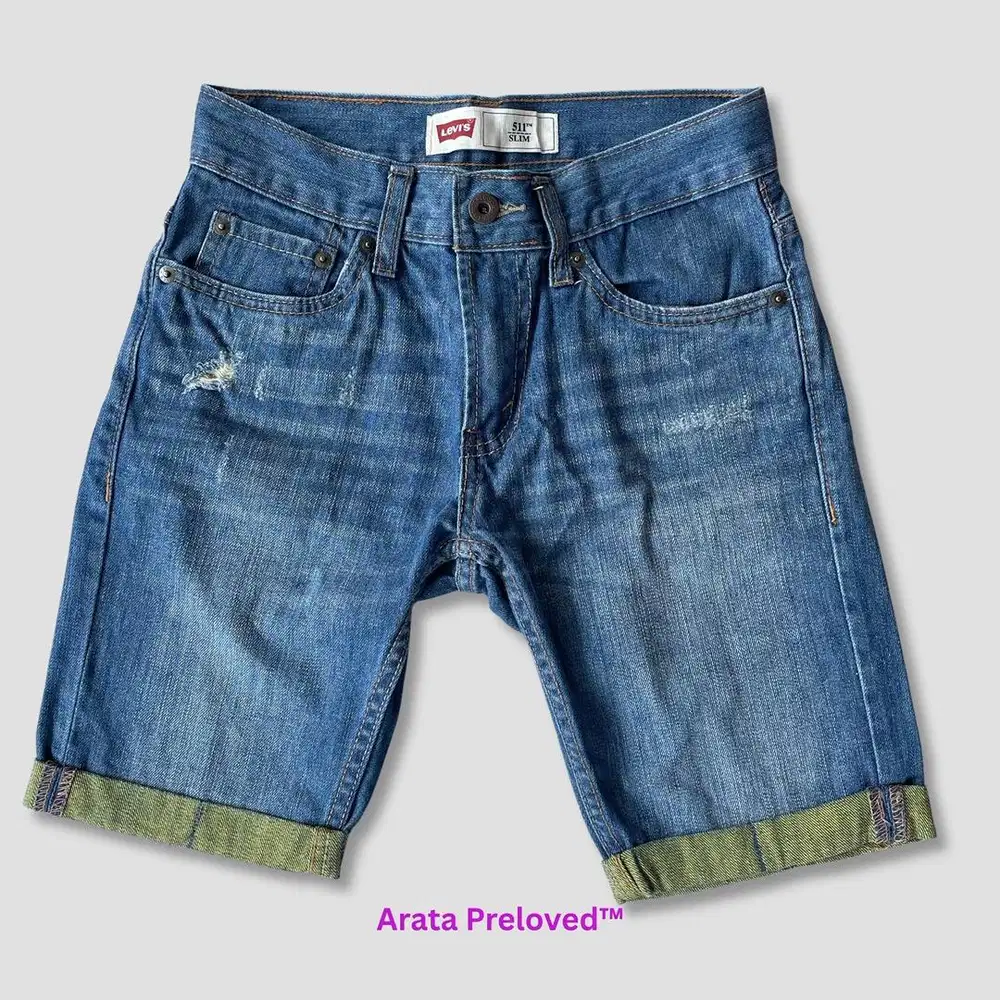 Celana Jeans Levi’s 511 Slim Kids Shorts Original