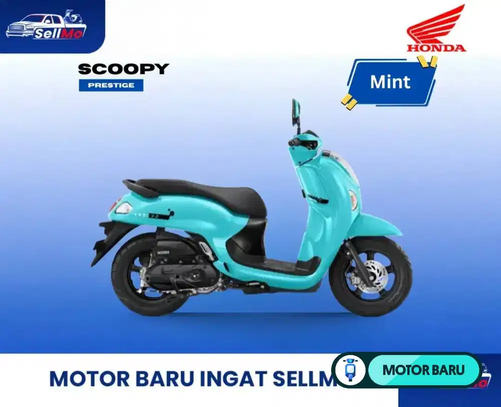 PROMO MOTOR HONDA SCOOPY FASHION SCOOPY STYLISH DAN PRESTIGE