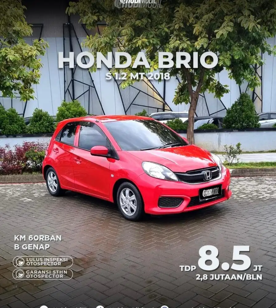 Honda Brio S 1.2 MT Thn 2018