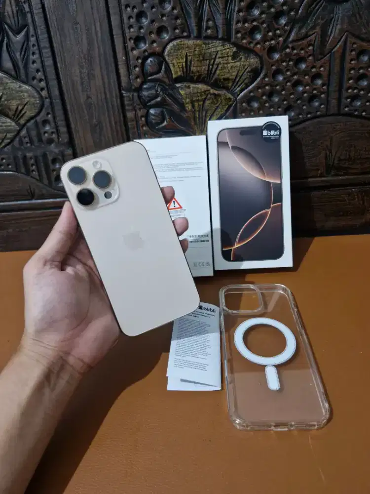 Iphone 16 pro max 256gb Resmj GDN/BLIBLi Sejenis ibox