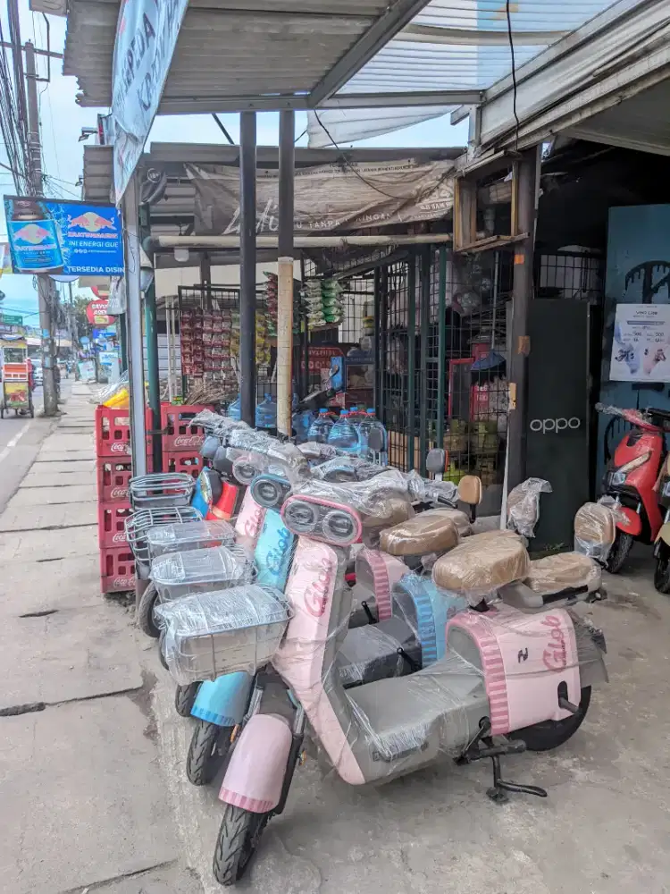 Nuv sepeda listrik mulai dari 3 jtaan aja cash/credit tanpa DP 0%