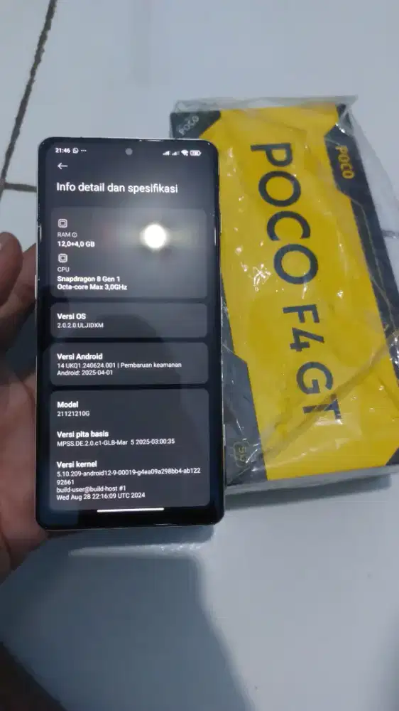 Poco F4 GT 12/256 fullset